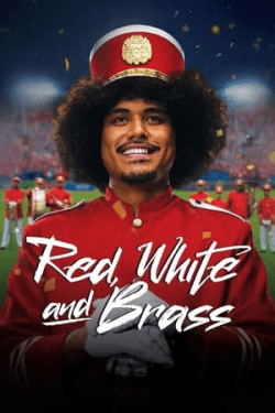 Poster Red, White & Brass (2023)