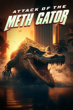 Poster Attack of the Meth Gator (2023)