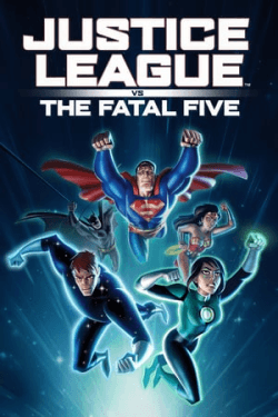 Poster Justice League vs The Fatal Five (2019)