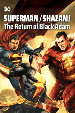 Poster Superman/Shazam!: The Return of Black Adam (2010)