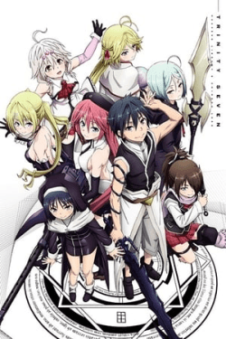 Poster Trinity Seven The Movie 2: Heavens Library & Crimson Lord (2019)