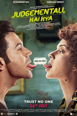 Poster Judgementall Hai Kya (2019)