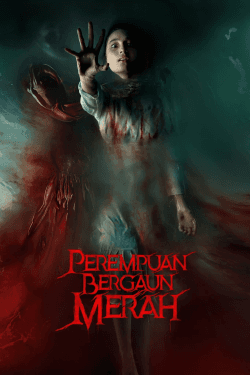 Poster Perempuan Bergaun Merah