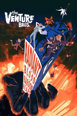 Poster The Venture Bros.: Radiant Is the Blood of the Baboon Heart (2023)