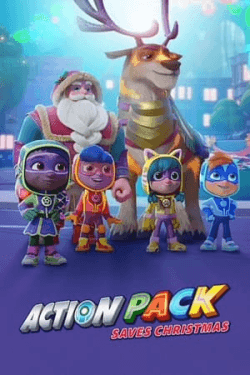 Poster The Action Pack Saves Christmas (2022)