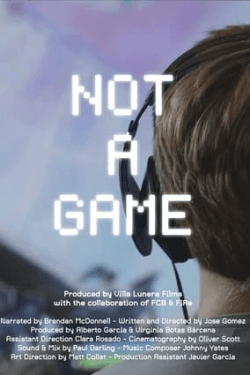 Poster Not a Game (2020)