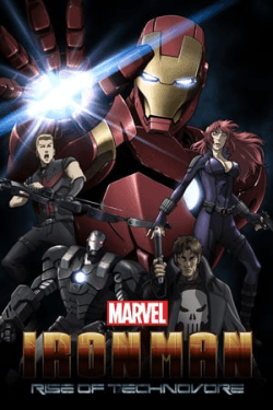 Poster Iron Man Rise of Technovore (2013)