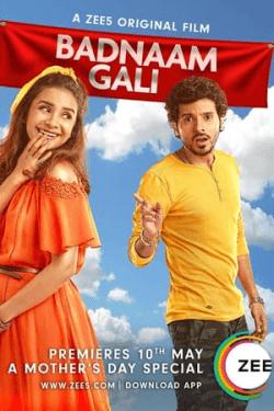 Poster Badnaam Gali (2019)